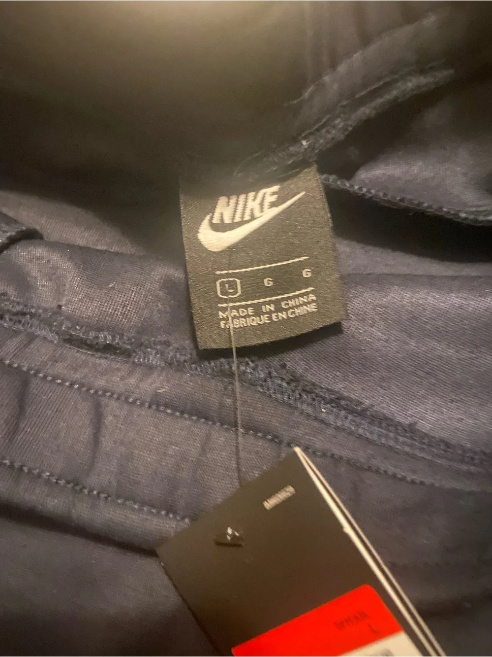 Nike Tech  navy blue joggers, new with tag
